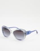 Michael Kors - Biker-solbriller i blå