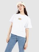 A.Lab Pancaked Cropped T-shirt hvid