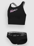 Nike Swim Crossback Midkini Bikini Set sort