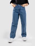 Quiksilver Uni Baggy Carrot Denim Jeans blå