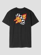 Santa Cruz Goal Flame Kids T-shirt sort