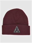 HUF Essentials TT Cuff Beanie rød