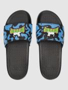 RIPNDIP Psychedelic Slide Sandaler sort