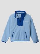 Columbia Sequoia Grove Half Zip Fleece Kids Hættetrøje med lynlås blå