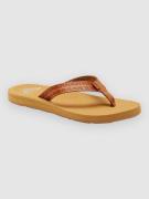 Roxy Porto Motif Sandaler brun