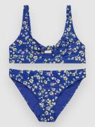 Roxy Shadow Floral Kids Bikini blå