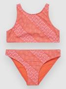 Roxy Heart N Soul Kids Bikini Set rød