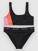 Roxy Colorblock Kids Bikini Set grå