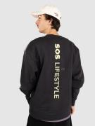 SOS Bovec Crew V1 Sweater blå