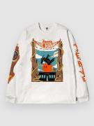 The Dudes Hawke Classic Long Sleeve T-Shirt hvid