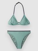 O'Neill Essential Triangle Kids Bikini Set grøn