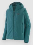 Patagonia R1 Techface Hoody Jakke blå