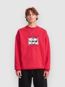 Volcom Stoneye Crew Sweater rød