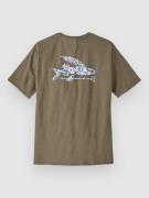 Patagonia Flying Fish Responsibili T-shirt mønster