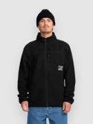 Volcom Nelson Sherpa Full Hættetrøje med lynlås sort