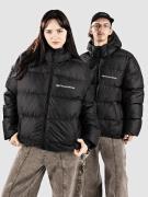 Poetic Collective Hooded Puffer Jakke sort