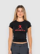 Rusty Devil Power Baby T-shirt sort