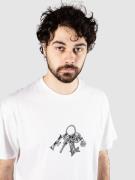 Iriedaily Keyhanger T-shirt hvid