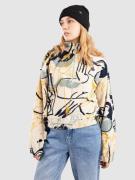 Iriedaily Arkta Teddy Troyer Hættetrøje med lynlås hvid