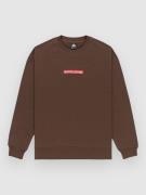 Quiksilver DNA Crew Sweater brun