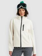 Roxy Alabama Full Zip Solid Fleecejakke hvid
