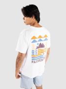 Passenger Cutout Organic Cotton T-shirt hvid