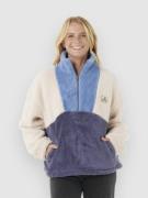 Rip Curl Block Party Polar Fleecepullover blå