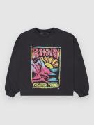 Roxy Lineup Crew Brushed Rg Kids Sweater grå