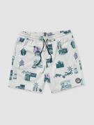 Volcom Psyche Cotton Trunk 17 Boardshorts hvid