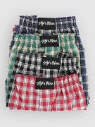 Shaka Wear Plaid Pack Boksershorts mønster