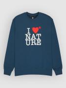 Element I Heart Sweater blå
