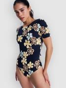 Roxy Sun Babe Ss Onesie Lycra grå