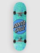 Santa Cruz Other Dot Hands Mini 7.75" Skateboard blå