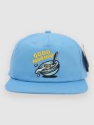 The Dudes Good Morning Unstructured 5 Panel Kasket blå