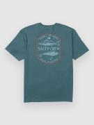 Salty Crew Baited Classic T-shirt blå