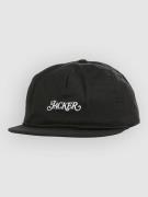 Jacker Classic Snapback 5 Panel Kasket sort