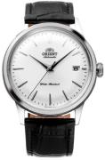 Orient Herreur RA-AC0M03S10B Classic Sølvfarvet/Læder Ø38 mm