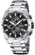 Festina Herreur F20463-4 Sort/Stål Ø45 mm