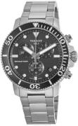 Tissot Herreur T120.417.11.051.00 Seastar 1000 Sort/Stål Ø45.5 mm