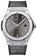 Hublot Herreur 542.NX.7071.LR Classic Fusion Grå/Læder Ø42 mm