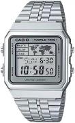 Casio A500WA-7DF Classic LCD/Stål 34x31 mm