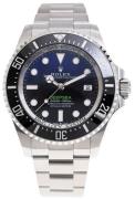 Rolex 136660-0005 Deep Sea Blå/Stål Ø44 mm