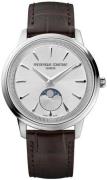 Frederique Constant Dameur FC-206S3S6 Classics Sølvfarvet/Læder