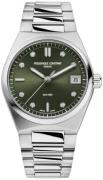 Frederique Constant Dameur FC-240GRD2NH6B Highlife Grøn/Stål Ø31 mm