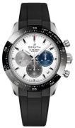 Zenith Herreur 03.3100.3600-69.R951 Chronomaster Sport Hvid/Gummi