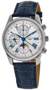 Longines Herreur L2.673.4.71.2 Master Collection Sølvfarvet/Læder