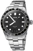 Oris Herreur 01 400 7772 4054-07 8 20 18 Divers Sort/Stål Ø40 mm