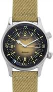 Longines Herreur L3.774.4.30.2 Legend Diver Beige/Tekstil Ø42 mm