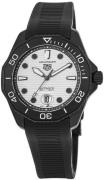 TAG Heuer Herreur WBP201D.FT6197 Aquaracer Hvid/Gummi Ø43 mm