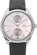 Omega Herreur 435.13.40.22.06.001 De Ville Tresor Sølvfarvet/Læder